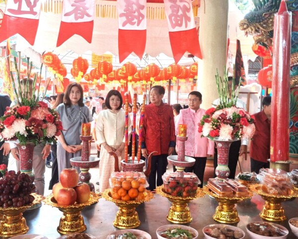 ศาลเจ้าพ่อหลักเมืองฉะเชิงเทราจัดงานเทศกาลตรุษจีน ประจำปี 2569