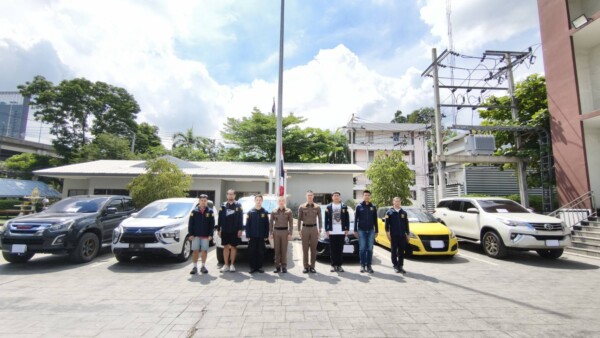 191 ทลายแก๊ง “เช่า ซิ่ง ชิ่ง” รวบ 5 ผู้ต้องหา ยึดรถหรู 5 คัน เตรียมขายต่อออนไลน์ เร่งขยายผลถึงนายทุน