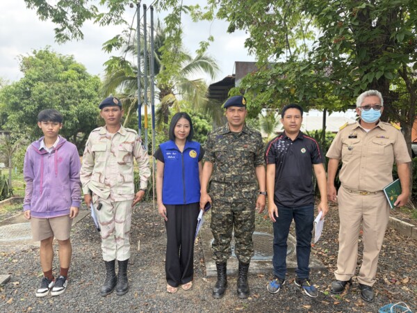 นายอำเภอน้ำยืน ลงพื้นที่กำกับติดตามสถานการณ์การจำหน่ายน้ำมันเชื้อเพลิงในพื้นที่