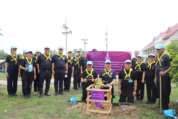 อุบลฯ จัดกิจกรรมจิตอาสาพัฒนาและปลูกต้นไม้ เฉลิมพระเกียรติ ร.7 เนื่องในวันต้นไม้ประจำปีของชาติ 2569