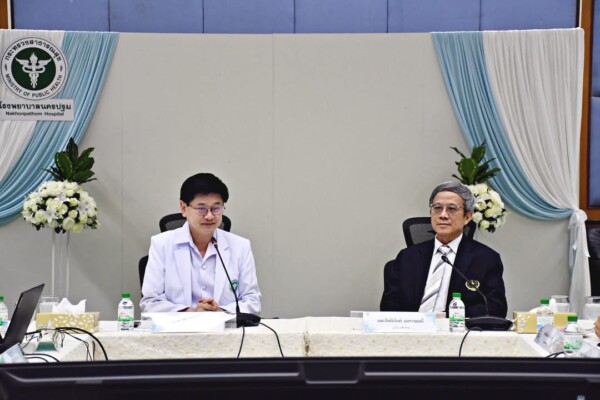 โรงพยาบาลนครปฐม รับการเยี่ยมสำรวจเพื่อรับรองมาตรฐาน Hip Fracture in Elderly จากสถาบันรับรองคุณภาพสถานพยาบาล (สรพ.)