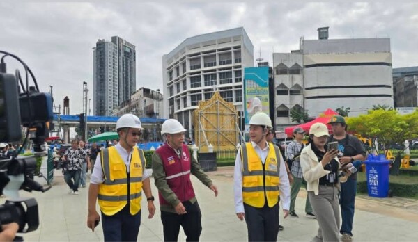 นายกสมาคมวิศวกรโครงสร้างแห่งประเทศไทย รุดตรวจจุดน้ำรั่วเข้าอุโมงค์สร้างรถไฟฟ้าใต้ดิน