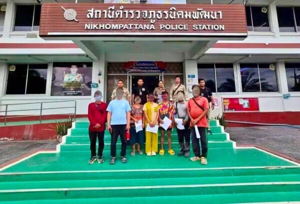 ฝ่ายปกครองระยองลุยจับแรงงานเถื่อนนิคมพัฒนา รวบ 7 ราย เมียนมา-จีน พบเยาวชนวัย 17 ปี 2 ราย
